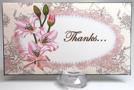 Moneywallet Thanks in Pink by Elena Pavlova