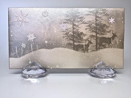 Reindeer Scenery Gift / Voucher / Money Wallet by Elena Pavlova