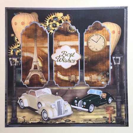 Gentlemen's Card Mini Kit by Elena Pavlova