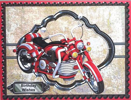 Bike Male Topper by Elena Pavlova