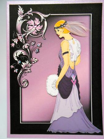 Art Deco Lady #7 by Elena Pavlova