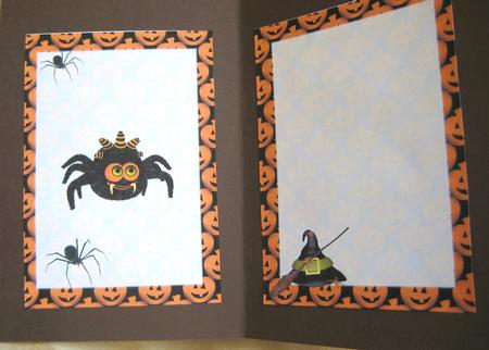 Spooky Spiders Halloween Insert by Elena Pavlova