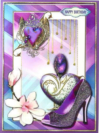 Sweet Love Song Card Topper 1 by Elena Pavlova