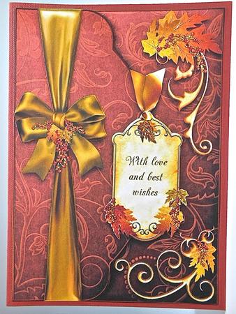 Autumn Envelope Card by Elena Pavlova