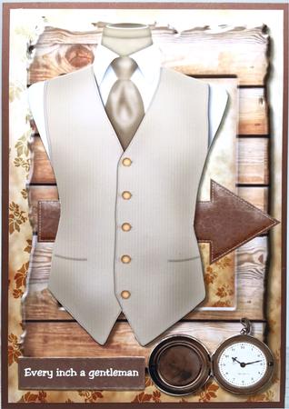 Male Card Gentleman by Elena Pavlova
