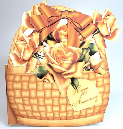 Flower Basket Mini Kit - Golden Roses by Elena Pavlova