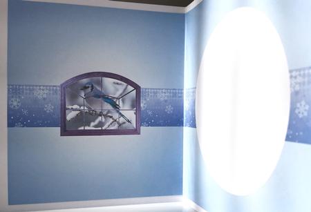 Blue Jay Insert - Blank by Elena Pavlova