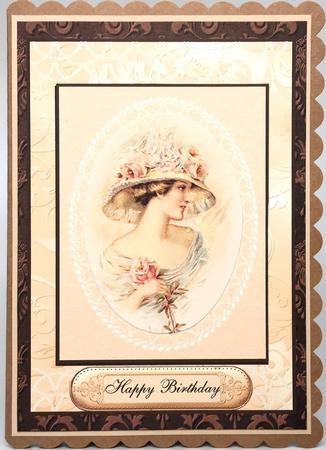 Vintage Lady Cameo by Elena Pavlova