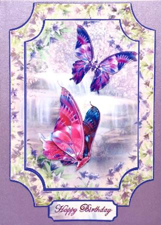 Butterfly Waterfall by Elena Pavlova