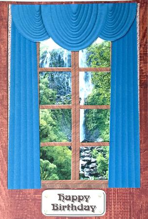 View to a Waterfall by Elena Pavlova