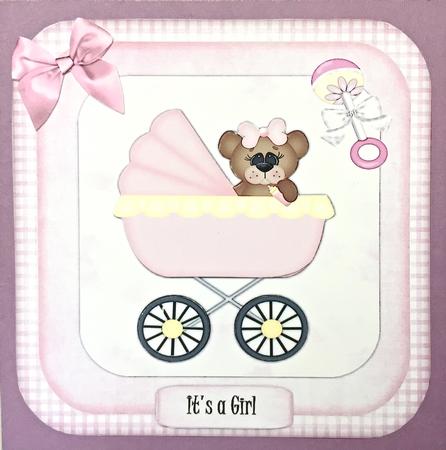 New Baby Girl Bear by Elena Pavlova