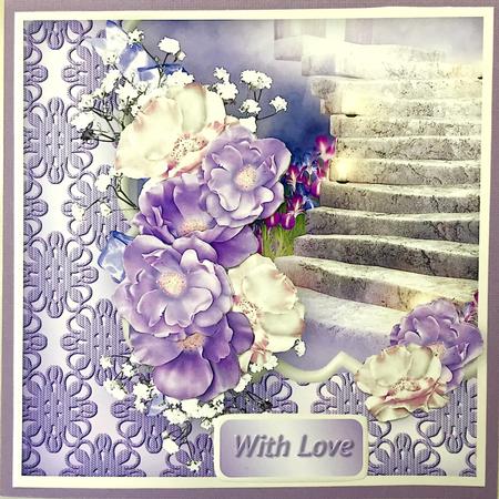 Spring Blossom Card Front by Elena Pavlova