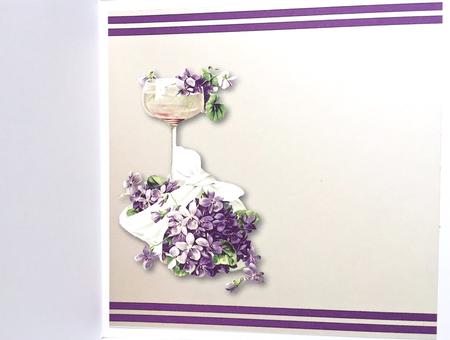 Violets & Wine Insert by Elena Pavlova