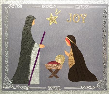 Nativity- Iris Folding Pattern by Elena Pavlova