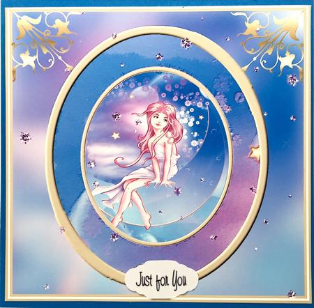 8x8 Moongodess Quick Card by Elena Pavlova