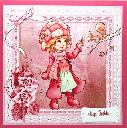 Winter Wishes Card by Elena Pavlova