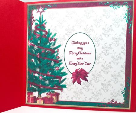 Christmas Around the Tree Insert  by Elena Pavlova