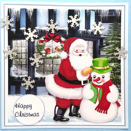 Santa Snowman Mini Kit by Elena Pavlova