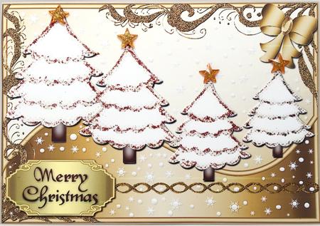 Cute Christmas Trees Line Dance 5 by Elena Pavlova