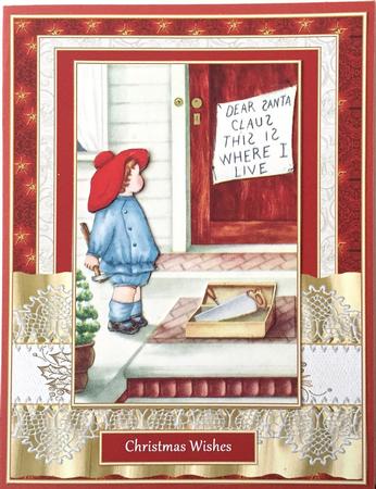 Santa This is Where I Live by Elena Pavlova