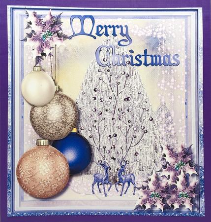 Beautiful Baubles, Sparkle ,and Holly by Elena Pavlova