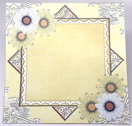 Lemon Daisy 6inch Diamond Envelope Mini Kit by Elena Pavlova