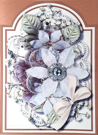Beautiful Jeweled Star Flower  by Elena Pavlova