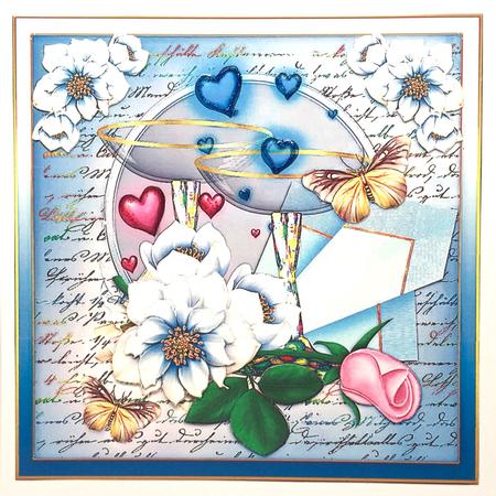 Sweet Hearts Valentine 6.5 Card Front by Elena Pavlova