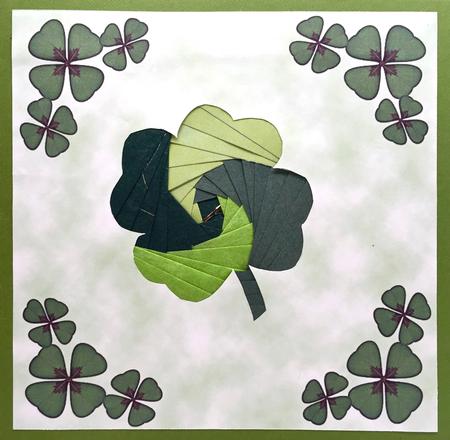 Blank Clover and Harp Insert by Elena Pavlova