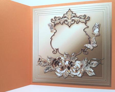 Golden Wedding Anniversary - 8in x 8in Insert Plate by Elena Pavlova