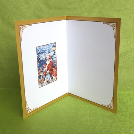 Sharing Christmas Love Blank Insert  by Elisabeth Le Clainche