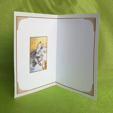 Sharing Christmas Love Blank Insert 1  by Elisabeth Le Clainche