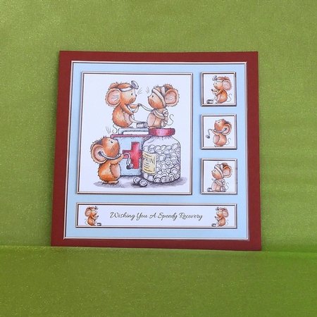 Cute Critters Get Well Card #6 by Elisabeth Le Clainche