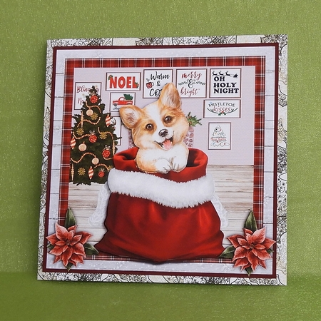 CHRISTMAS CORGI mini kit by Elisabeth Le Clainche