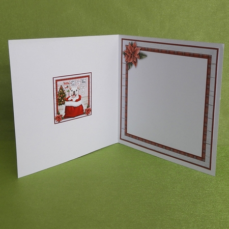CHRISTMAS WHITE FRENCHIE mini kit by Elisabeth Le Clainche