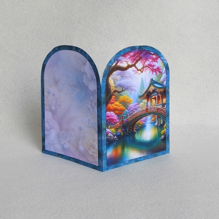 Secret Fantasy Garden Quick Card by Elisabeth Le Clainche
