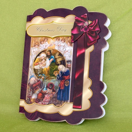 Christmas Day Nativity Mini Card Kit by Elisabeth Le Clainche
