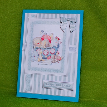 Birthday boy - hugs and kisses by Elisabeth Le Clainche