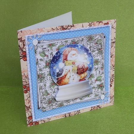 Christmas Globe Toppers  by Elisabeth Le Clainche