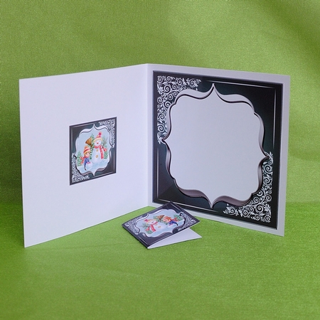 Me And The Snowman Mini Kit by Elisabeth Le Clainche