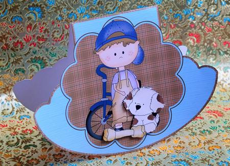 Boy and Dog Pals by Elisabeth Le Clainche
