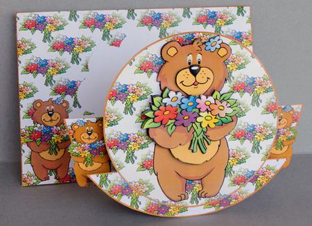 Bear Hugs Rocker Stepper Kit by Elisabeth Le Clainche