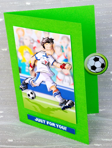 Football Dude Preston by Elisabeth Le Clainche
