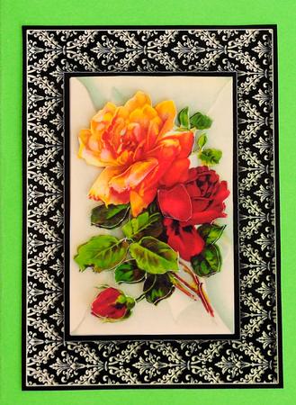 Stunning Roses Quick Card by Elisabeth Le Clainche