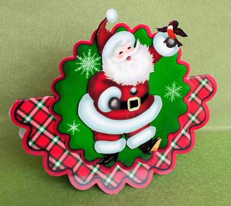 Christmas Wobbles - Santa Claus by Elisabeth Le Clainche
