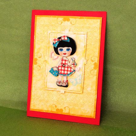 Friend Jen, A5 Step by Step Card Featured Gallery Photo
