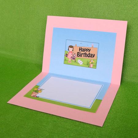 5x7 Girlz Suzi's Shopping Birthday Matching Insert by Elisabeth Le Clainche