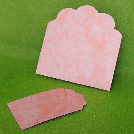 Borange Old Damask A4 Backing Paper by Elisabeth Le Clainche