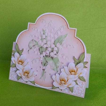 Lily of the Valley Fancy Over 3D Mini Card Kit by Elisabeth Le Clainche