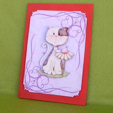 Katz 4, A5 Step by Step Card by Elisabeth Le Clainche